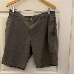 Classic light grey Flat Front Men's Shorts